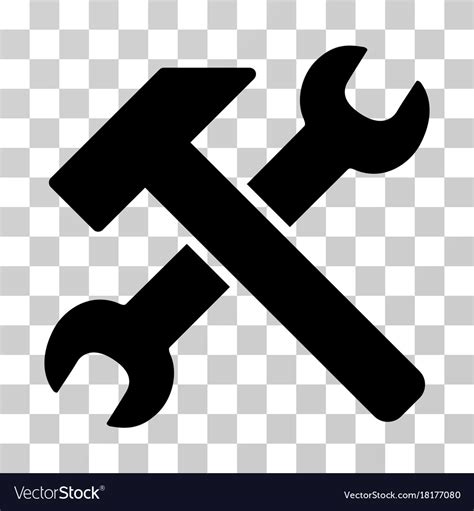 Hammer And Wrench Icon Royalty Free Vector Image