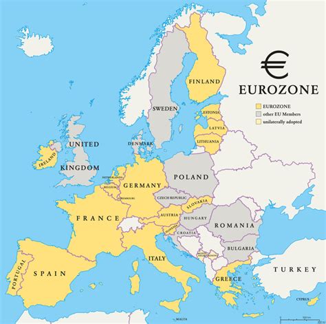 Eurozone Countries Map Reformation Tours
