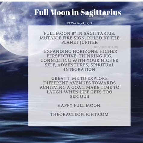 Full Moon In Sagittarius Happy Full Moon Full Moon In Sagittarius