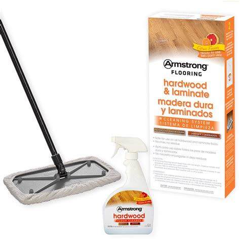 Armstrong Hardwood And Laminate Cleaning System With Spray Cleaner Mop