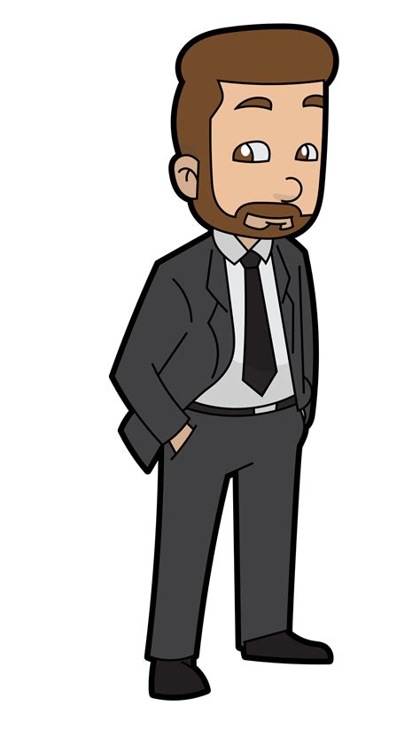 The show ran before the discontinuation, revealed in bendy and the ink machine. File:A Cartoon Businessman With Beard.svg - Wikimedia Commons