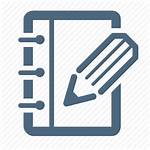 Icon Document Draft Writing Supplies Newdesignfile Via