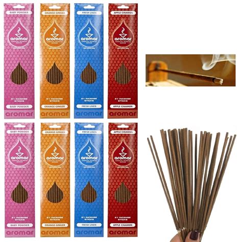 160 Incense Sticks Concentrated Scents Burning Fragrance Aroma Therapy Assorted