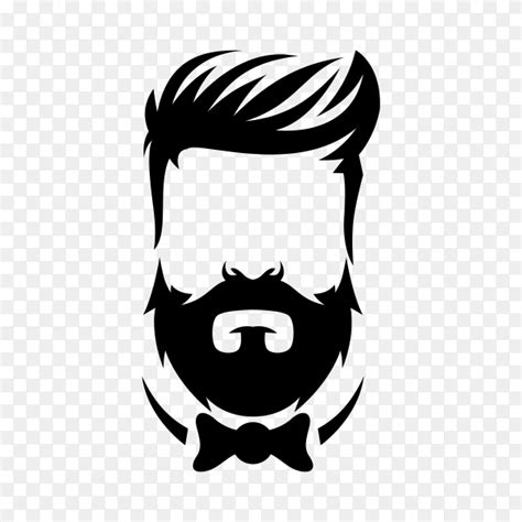 Beard Barber Logo Design On Transparent Background PNG Similar PNG