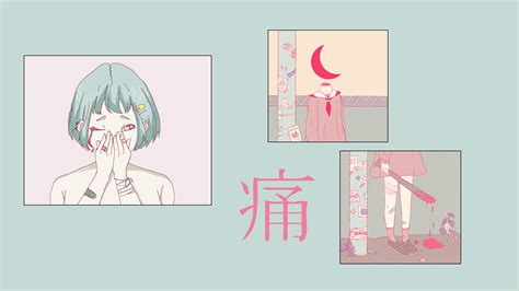 Pastel Desktop Anime Wallpapers Wallpaper Cave