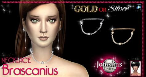 Brascanius Necklace At Jomsims Creations Sims 4 Updates