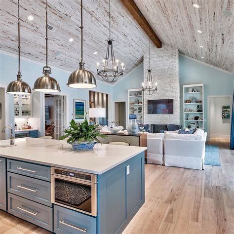 royal  warm blue kitchen design ideas open concept kitchen