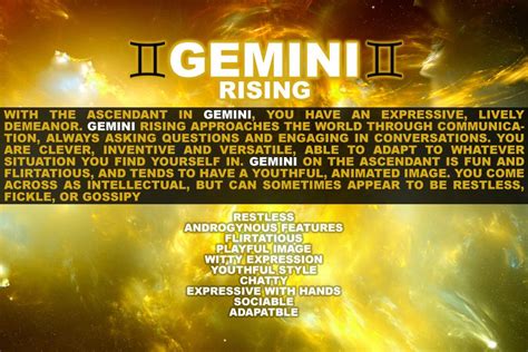 Pin By Alyssa Huffman On The Sun And The Ascendant In Gemini Gemini