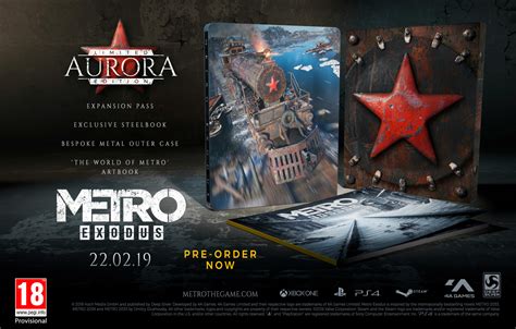 Metro Exodus édition Aurora Ps4
