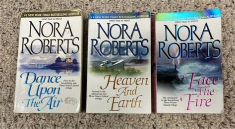 Nora Roberts Complete Sisters Island Trilogy Lot Of 3 Paperback Books