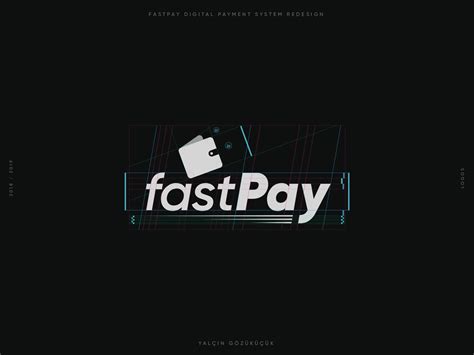 Fastpay Digital Payment Logo Technical Drawing By Yalçın Gözüküçük On