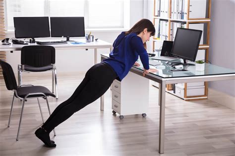 Top Exercise You Can Do While At Your Desk
