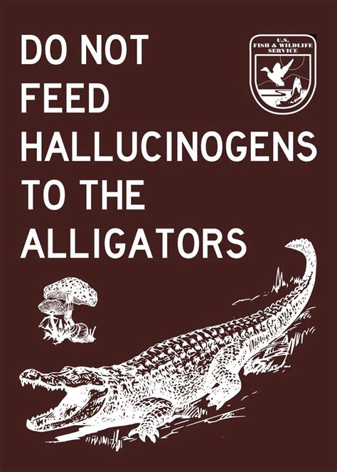 Do Not Feed Alligators 2 Poster By Atomic Chinook Displate
