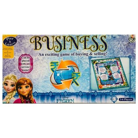 Sterling Disney Frozen Business Board Game 7 Yrs Jiomart