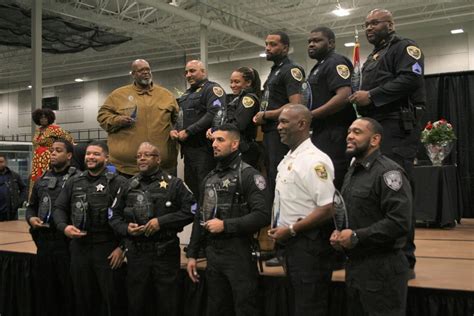 Because We Love The Job African American Officers Hailed As Hammond
