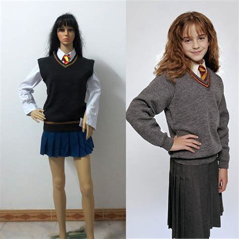 gryffindor hermione granger cosplay uniforme halloween costume custom