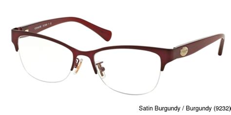Buy Coach Hc5066 Semi Rimless Half Frame Prescription Eyeglasses