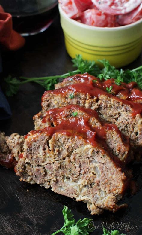 Mini Crockpot Meatloaf Recipe Slow Cooker One Dish Kitchen