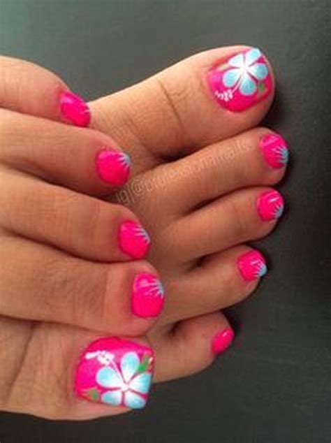 Cool Summer Pedicure Nail Art Ideas 19 Summer Toe Nails Toe Nails