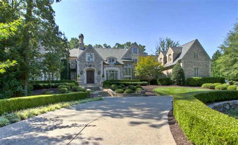 47 Million Gated Mansion In Atlanta Ga Homes Of The Rich