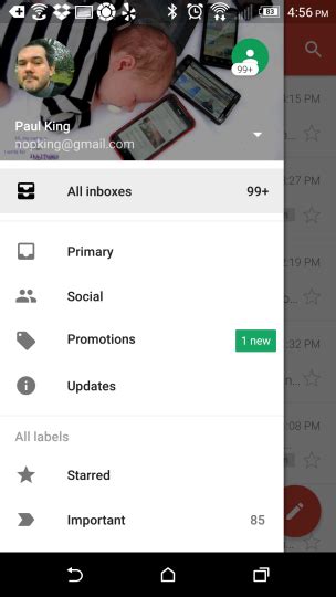 Gmail Updated Allows Unified Inbox Conversation View Pocketables