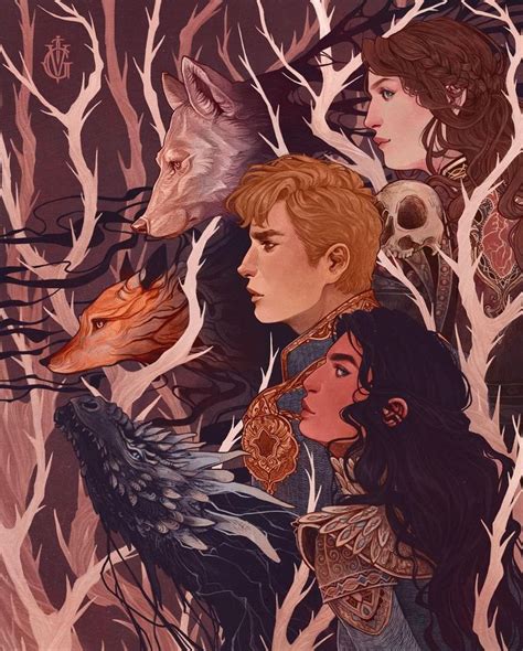 Rule Of Wolves Character Art Six Of Crows Fan Book