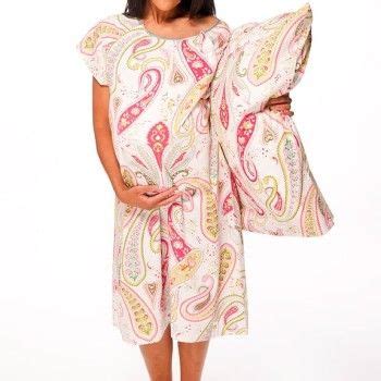 Gownies Organic Delivery Gown And Matching Pillowcase Delivery Gown