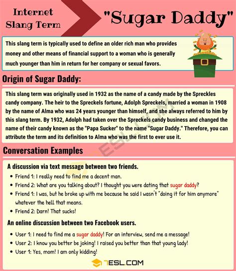 sugar daddy how to use the slang term sugar daddy properly 7esl