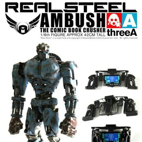 3a Threea 16 Scale Real Steel Ambush With Controller Figure Hot Toys