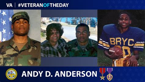 Veteranoftheday Army Veteran Andy D Anderson Va News