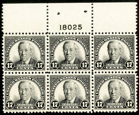 Us Stamps 623 Mnh Superb Top Plate Block Of 6 Choice United States