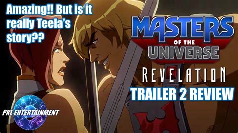 Masters Of The Universe Revelation Trailer 2 Review Youtube