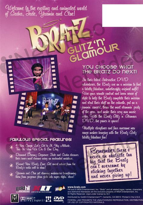 Bratz Glitz N Glamour On Dvd Movie