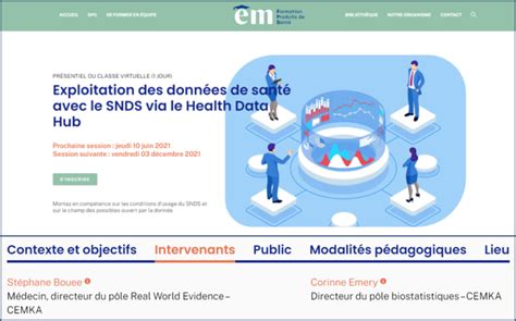 Journée De Formation Autour Du Snds Exploiter Des Données De Santé