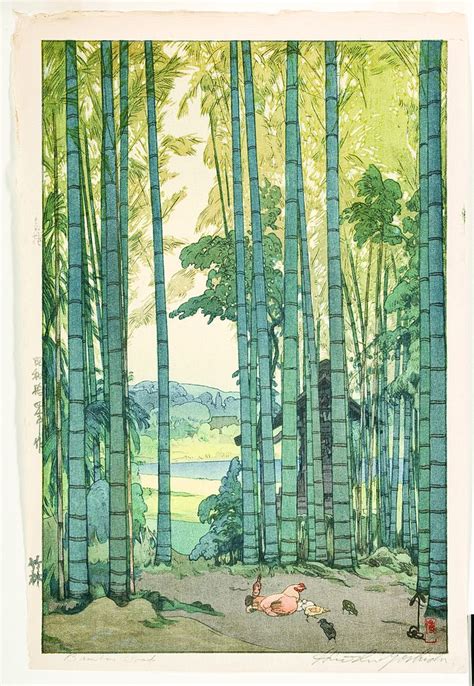 Bamboo Grove By Yoshida Hiroshi Masterpieces Of Japanese Culture