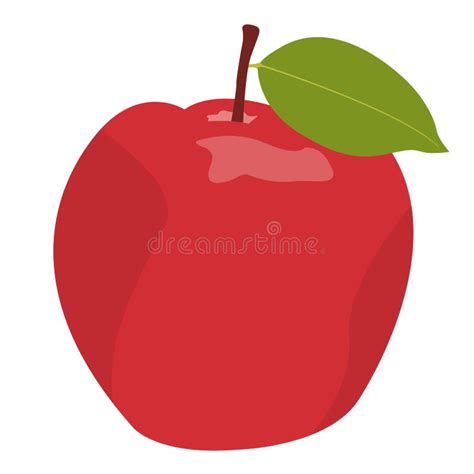 Isolated Apple Fruit Stock Vector Illustration Of Freshness 94344032