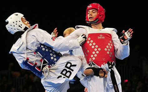 London Olympics 2012 Team Gbs Taekwondo Hopeful Aaron Cook Wins Gold