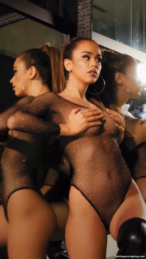Yanet Garcia Displays Her Stunning Body In A Mesh Bodysuit 5 Pics Video Thefappening