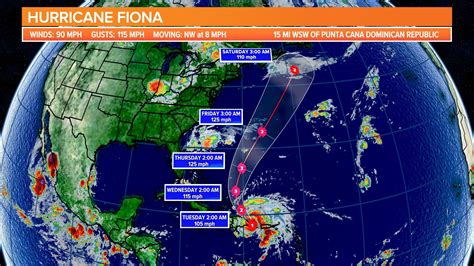Hurricane Fiona Makes Second Landfall Monday