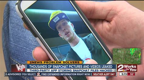 Snapchat Hacked Pictures Leaked Online Youtube