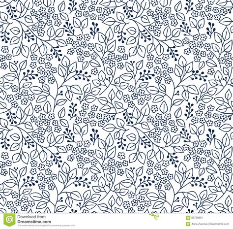 Black white vegetables pattern vector. Black And White Floral Pattern. Cartoon Vector ...