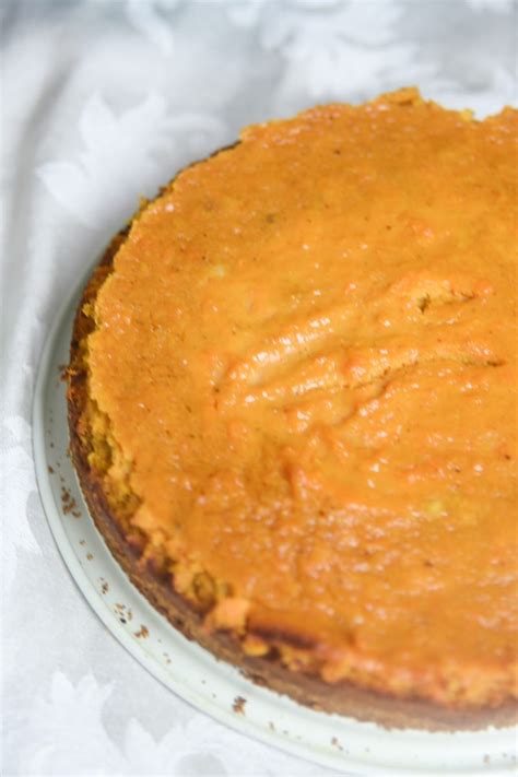 Sweet Potato Pie With Graham Cracker Crust Recipe