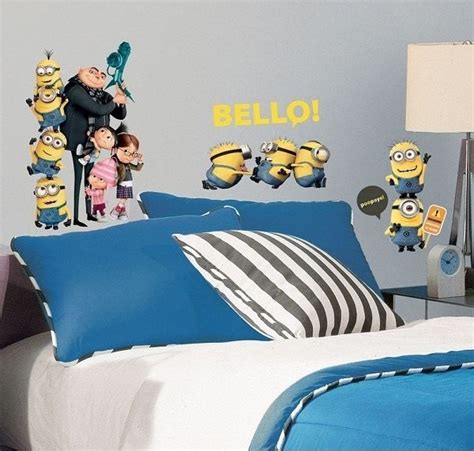 Minion Despicable Me Decorating Inspiration For Kids Bedroom Minions