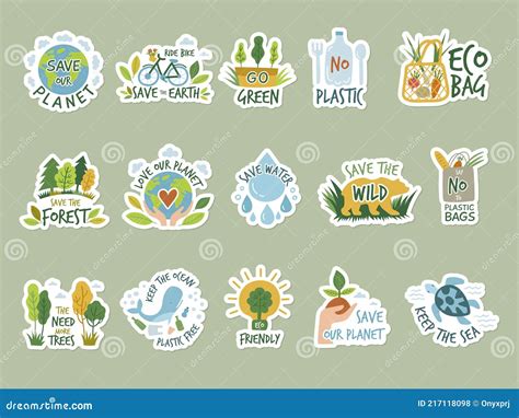 Save Our Green Planet The Earth Cartoon Vector