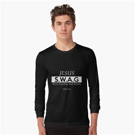 Jesus Swag Bible Quote Religion Gift T Shirt By Melindad26 Redbubble