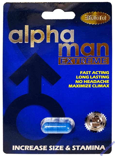 Alpha Man Extreme 3000 Male Sexual Enhancement 7 Days