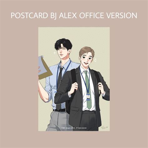 Jual Postcard Bj Alex Office Version Bl Yaoi Manhwa Shopee Indonesia