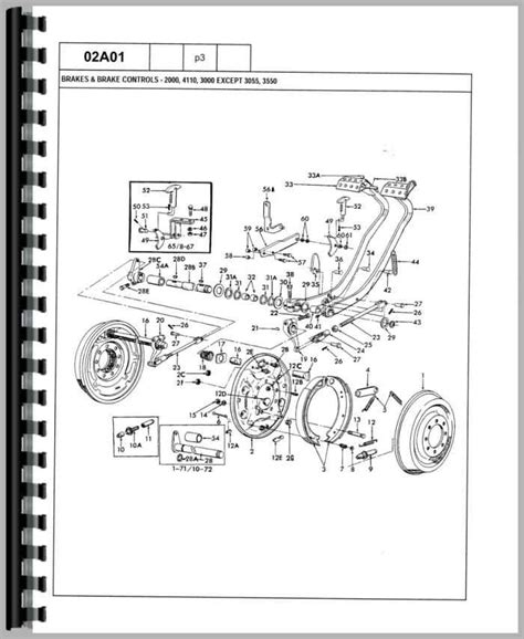 Ford 4100 Tractor Parts Manual