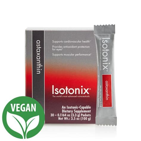 This is important because traditional forms of vitamins b6, b12 and folic acid found in most other b. nutraMetrix Isotonix® Astaxanthin