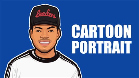 Draw Amazing Cartoon Portrait From Your Photo By Adrielvector Fiverr